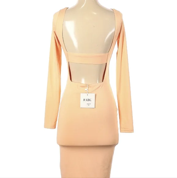 Sabo Peachy Pink Pastel Margot Dress XS - Picture 7 of 8
